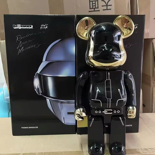 Bearbrick Daftpunk gold