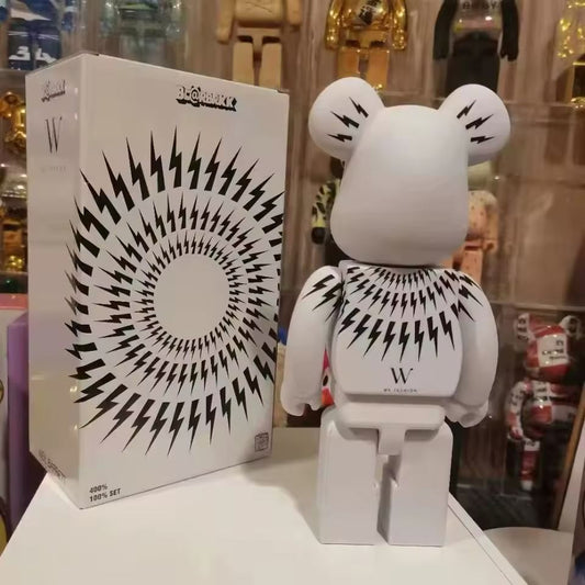 Bearbrick Fulmini bianco
