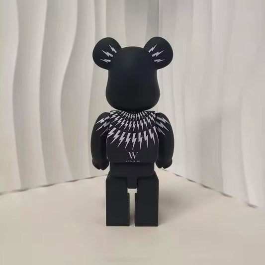 Bearbrick Fulmini nero